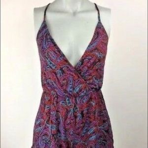 Staring at Stars Paisley Tie Back Romper